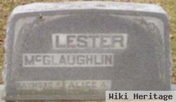 Alice A Lester Mcglaughlin