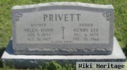 Henry Lee Privett, Sr