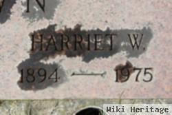 Harriet W Brown