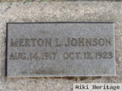 Merton Leon Johnson