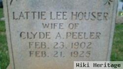 Lattie Lee Houser Peeler