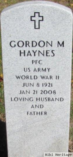 Gordon M Haynes