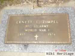 Pfc Ernest E. Zimpel