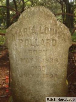 Maria Louisa Gray Pollard