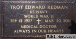 Dr Troy Edward Redman