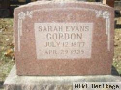 Sarah Evans Gordon