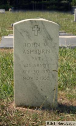 Pvt John W. Ashburn