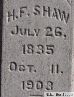 H. F. Shaw