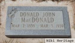 Donald John Macdonald