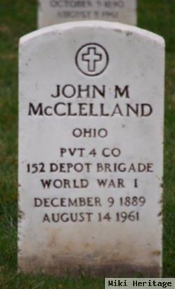 John M Mcclelland