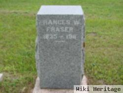 Frances W Fraser