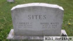 Mabel Clara Watts Sites