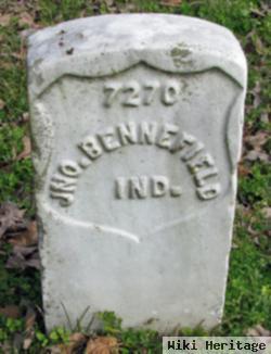 Pvt John Benefield