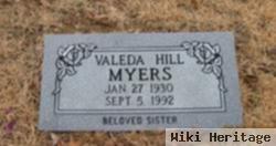 Valeda Mary Hill Myers