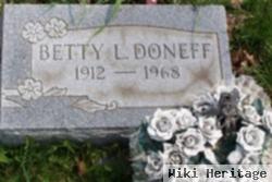 Betty L Doneff