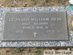 Leonard William Hess