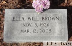 Ella Will Brown