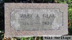 Mary A Gear