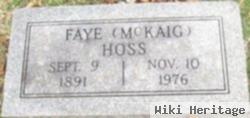 Faye Noami Mckaig Hoss