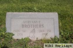 Miriam L. Brothers