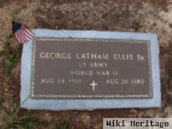 George Latham Ellis, Sr