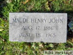 Maude I. Henry John