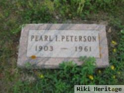 Pearl I. Pretzer Peterson