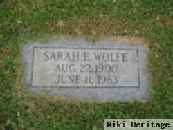 Sarah E. Winegord Wolfe