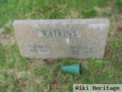 Mattie J. Carr Watkins