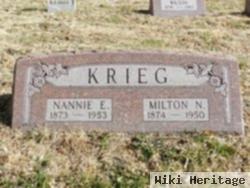 Nannie E Krieg