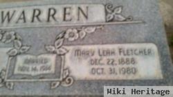 Mary Leah Fletcher Warren