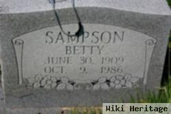 Betty Sampson