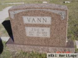 Joe W. Vann