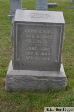 John H King