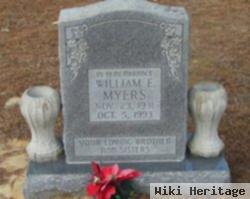 William Edison "shorty" Myers