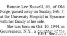 Bonnie Lee Gillette Russell