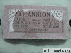 Harold Francis Hanrion