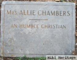 Mrs Louise Alabama "allie" Cavin Chambers