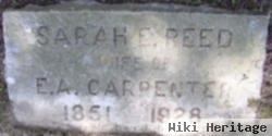 Sarah E. Reed Carpenter