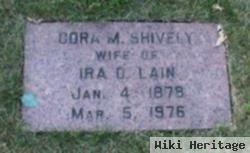 Cora M. Shively Lain