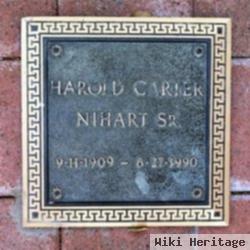 Harold Carter Nihart, Sr