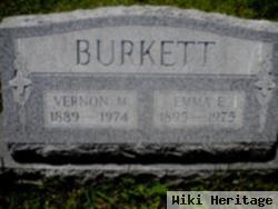 Vernon M Burkett