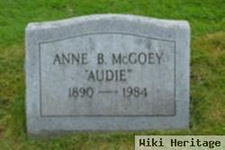 Anne B "audie" Mcgoey