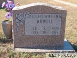 Delores Pearl Williams Rowell