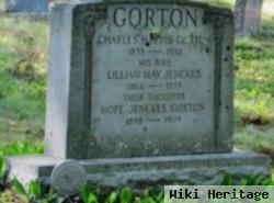 Lillian May Jenckes Gorton