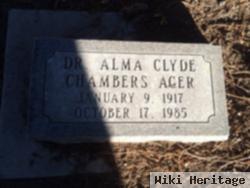 Dr Alma Clyde Chambers Ager