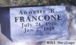 Annette R Katherine Francone