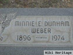 Minnie E. Dunham Weber