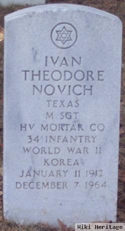 Msgt Ivan Theodore Novich