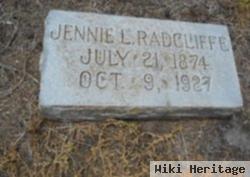 Mrs Jennie L. Zeigler Radcliffe